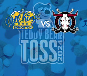 Oil Kings, Rebels and Teddy Bear Toss logos